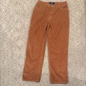 HOLLISTER High Rise Dad Corduroy Pants